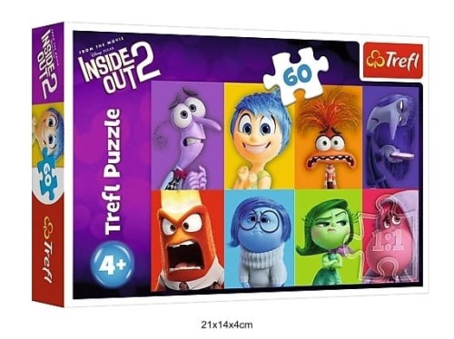 PUZZLE 60 POZNAJ SWOJE EMOCJE 40835