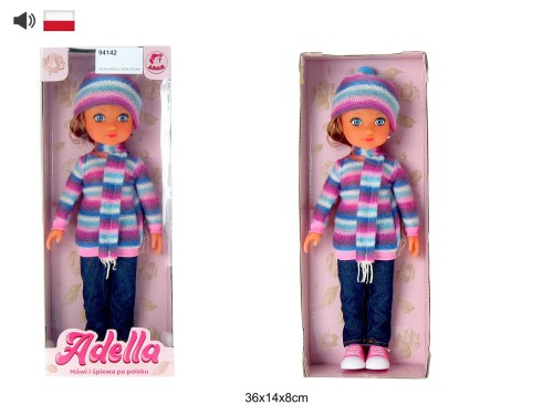 LALKA ADELLA 33CM POLSKI GŁOS 94142
