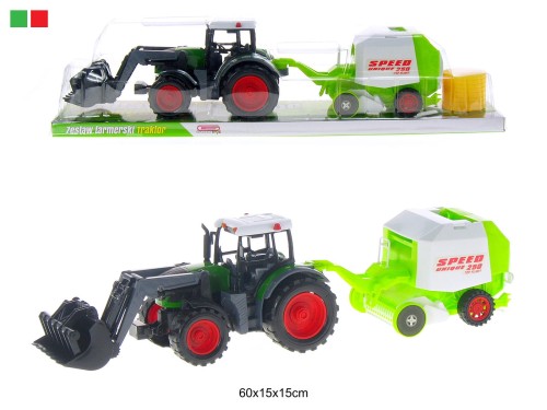 TRAKTOR Z MASZYNĄ 89215
