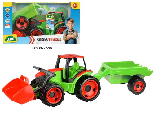 LENA TRAKTOR Z PRZYCZEPĄ 108CM 75141