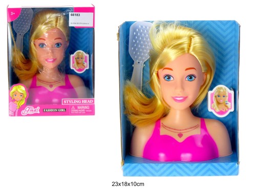GŁOWA DO STYLIZACJI Z AKCESORIAMI 66183