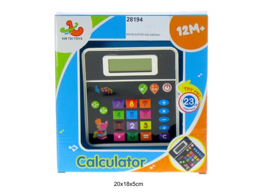 KALKULATOR KOLOROWY NA BATERIE 28194