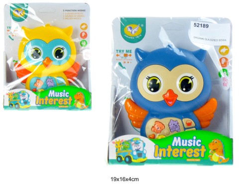 ORGANKI DLA DZIECI SOWA 52189