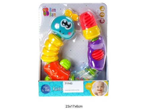 BAM BAM GRZECHOTKA GĄSIENICA TĘCZA 71143