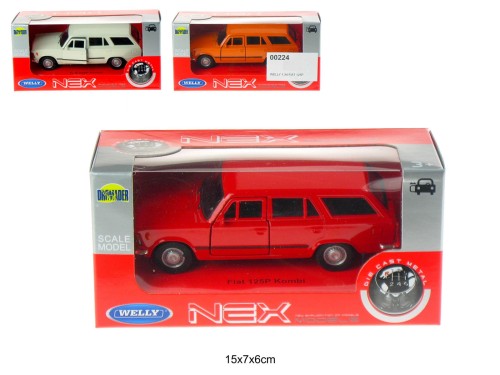 WELLY 1:34 FIAT 125P KOMBI 00224