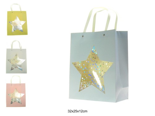 TORBA PREZENTOWA ZŁOTA GWIAZDA 42210