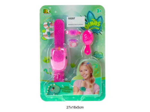 BRANSOLETKA PLUSZOWA DINOZAUR 21CM 55207