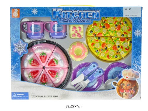 ZESTAW KUCHENNY Z PIZZA I TORTEM 11193
