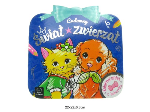 KOLOROWANKA Z KOKARDĄ ZWIERZĘTA 62229