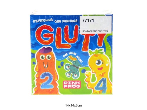 GRA KARCIANA PINK FROG GLUTY AL 77171