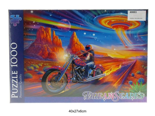 PUZZLE 1000 SZALONA JAZDA 40883