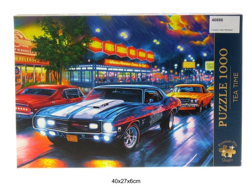 PUZZLE 1000 PREMIUM PLUS NOCNA PRZEJAŻDŻKA 40886