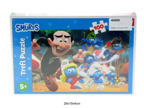 PUZZLE 100 NAUKI PAPY SMERFA 40889