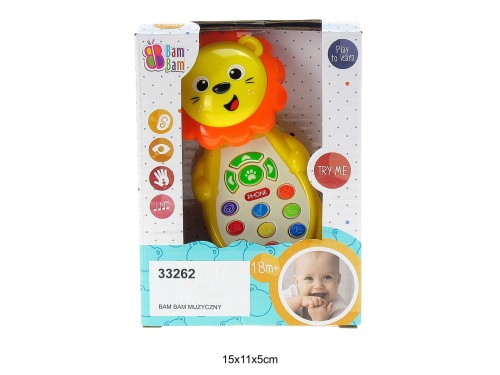 BAM BAM MUZYCZNY TELEFON LEW 33262