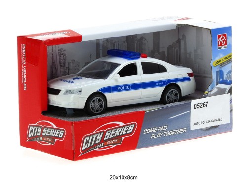 AUTO POLICJA ŚWIATŁO DŹWIĘK 05267