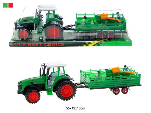 TRAKTOR Z MASZYNĄ ROLNICZĄ 89241