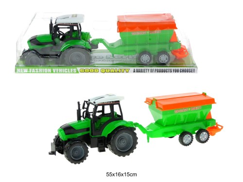 TRAKTOR Z MASZYNĄ ROLNICZĄ 89232