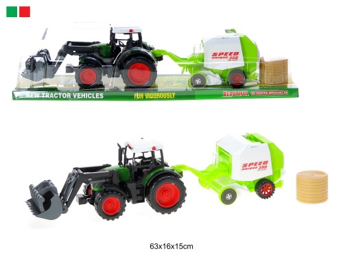 TRAKTOR Z MASZYNĄ ROLNICZĄ 88220