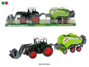 TRAKTOR Z MASZYNĄ ROLNICZĄ 88215