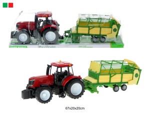 TRAKTOR Z MASZYNĄ ROLNICZĄ 88216