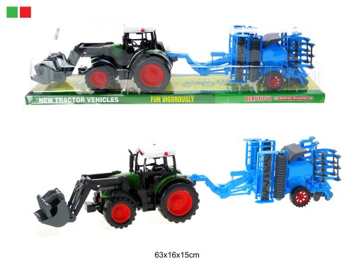 TRAKTOR Z MASZYNĄ ROLNICZĄ 88214