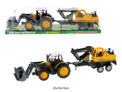 TRAKTOR Z MASZYNĄ ROLNICZĄ 88211