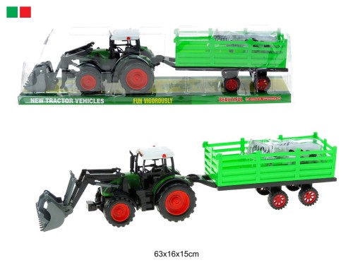 TRAKTOR Z MASZYNĄ ROLNICZĄ 88209