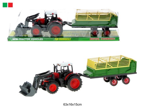 TRAKTOR Z MASZYNĄ ROLNICZĄ 88208