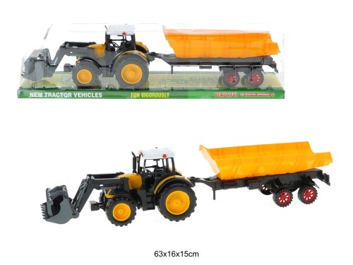 TRAKTOR Z MASZYNĄ ROLNICZĄ 88206