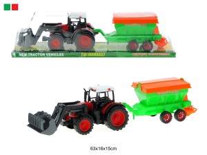 TRAKTOR Z MASZYNĄ ROLNICZĄ 88205