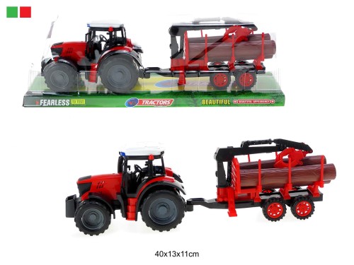 TRAKTOR Z MASZYNĄ ROLNICZĄ 87218