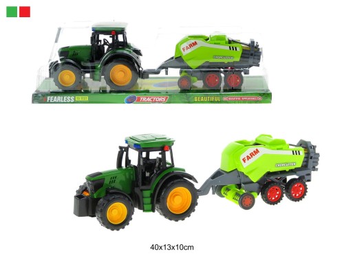 TRAKTOR Z MASZYNĄ ROLNICZĄ 87214