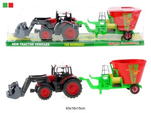 TRAKTOR Z MASZYNĄ ROLNICZĄ 88213