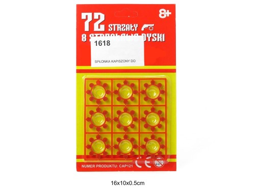 SPŁONKA KAPISZONY DO PISTOLETU 36/72 1618