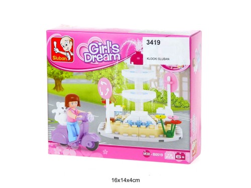 KLOCKI SLUBAN DZIEWCZYNKA 79el. 3419