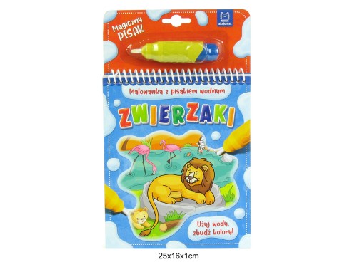 MALOWANKA Z PISAKIEM WODNYM, ZWIERZAKI 8409