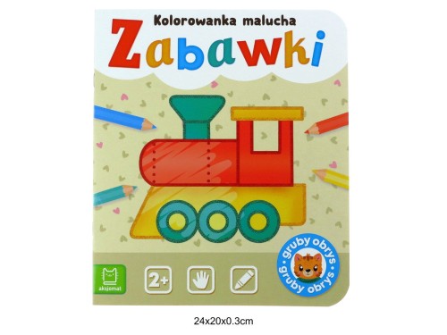 KOLOROWANKA MALUCHA ZABAWKI 62236