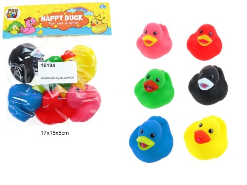 KACZKA DO KĄPIELI 6 PACK KOLOR 16194