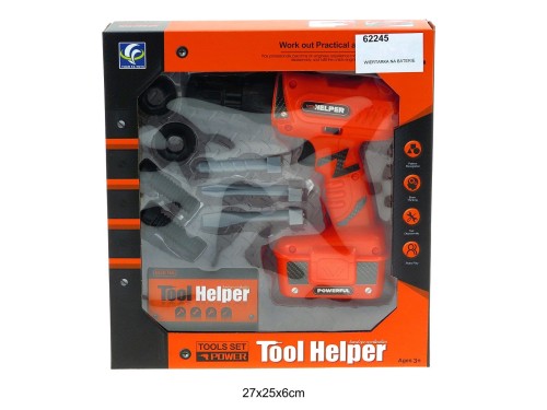 WIERTARKA NA BATERIE POMARAŃCZOWA 62245