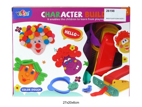 MASA PLASTYCZNA BUŹKI I FRYZURY 26198