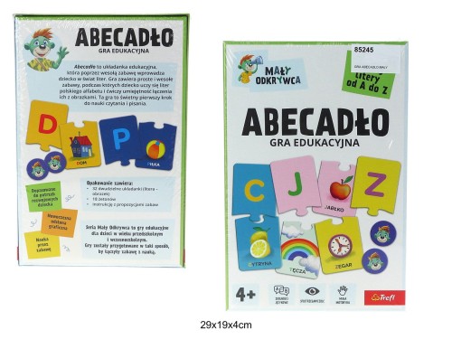 GRA ABECADŁO MAŁY ODKRYWCA 85245