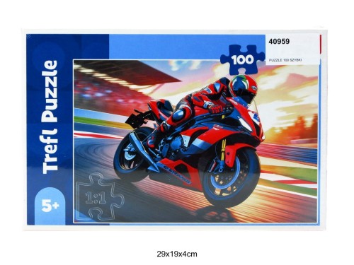 PUZZLE 100 SZYBKI MOTOCYKL 40959
