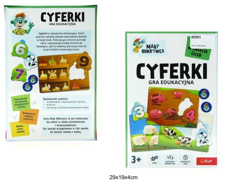 GRA CYFERKI MAŁY ODKRYWCA 85251