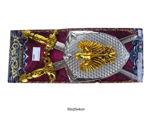 ZESTAW RYCERSKI 2 MIECZE TARCZA 50265