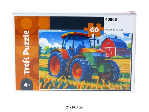 PUZZLE 60 POJAZD ROLNIKA 40966