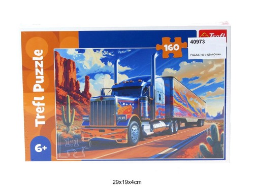 PUZZLE 160 CIĘŻARÓWKA W TRASIE 40973