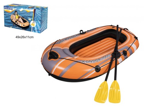 PONTON Z WIOSŁAMI 157X102CM B61078 4483