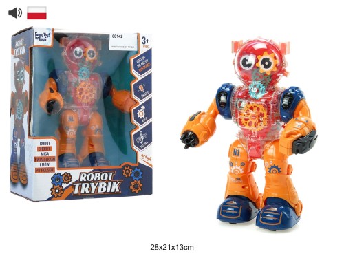 ROBOT CHODZĄCY TRYBIK TOYS FOR BOYS 68142