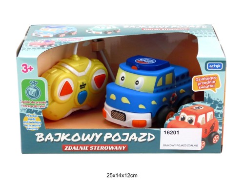 BAJKOWY POJAZD ZDALNIE STEROWANY NIEBIESKI 16201