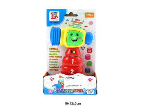 MŁOTEK ZABAWKA DLA MALUCHA 06252